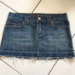 ABERCROMBIE & FITCH JEANS SKIRT